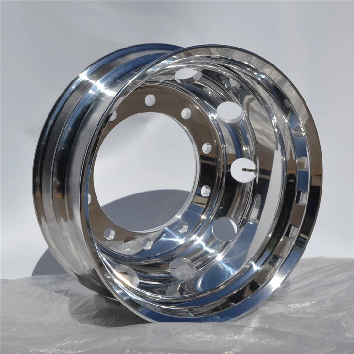 Polished Truck Wheels 22.5x8.25 Forged Aluminum Rim