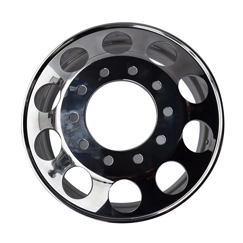 24×8.25 Inch Forged Double Sided Polishing Aluminum Truck Wheels