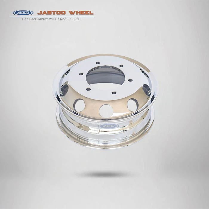16x5.5 ล้อรถบรรทุกปลอม 6 lug น้ำโครเมี่ยม