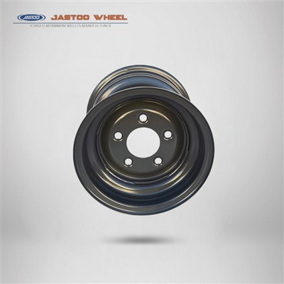 JASTOO ล้อรถเหล็กสีเทาเข้ม 10x8.5 นิ้วราคาไม่แพง
