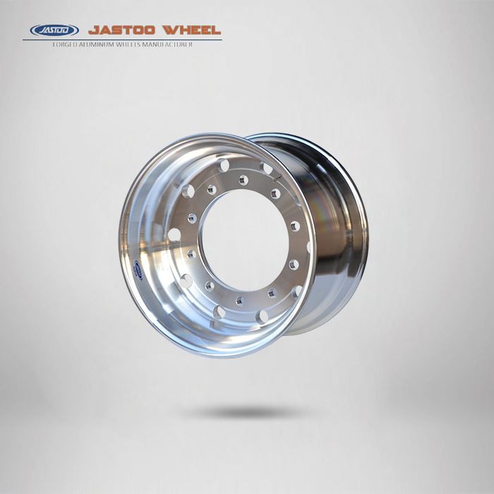 22.5x13 นิ้วล้อรถบรรทุกอลูมิเนียมปลอมแปลง