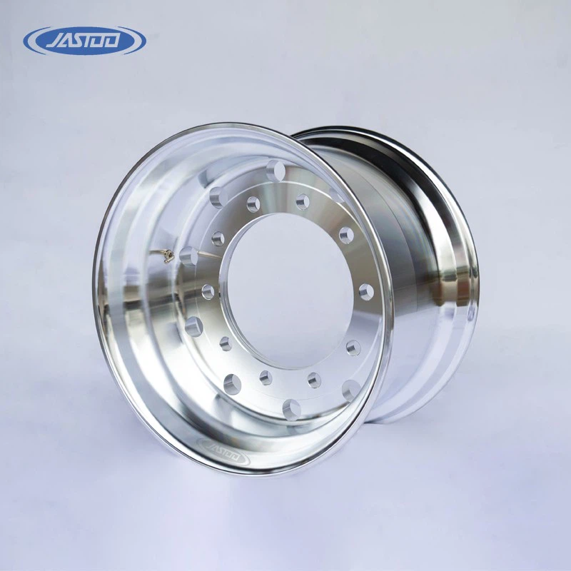 Precision Turning Forged Alloy 22.5 Inch Truck Wheel With 10 Lugs Rims